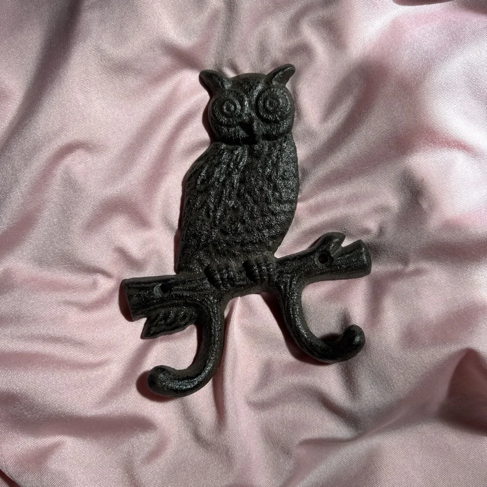 Iron Owl Wall Hook